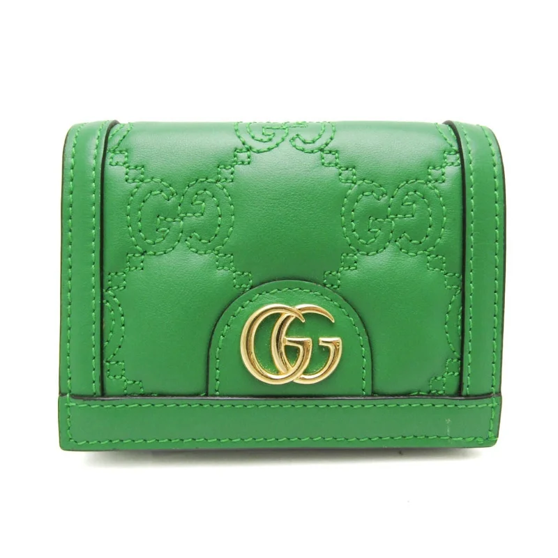 Gucci Gg Matelasse Women's Leather