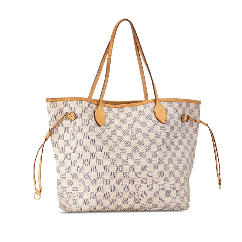 Louis Vuitton Damier Azur Neverfull MM (5AZQQB)