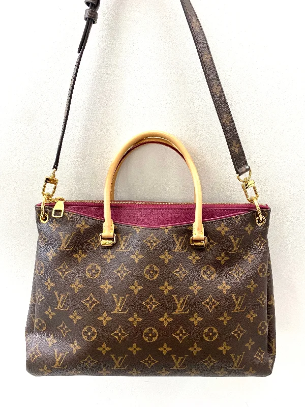 LOUIS VUITTON MONOGRAM PALLAS DAHLIA SHOULDER BAG