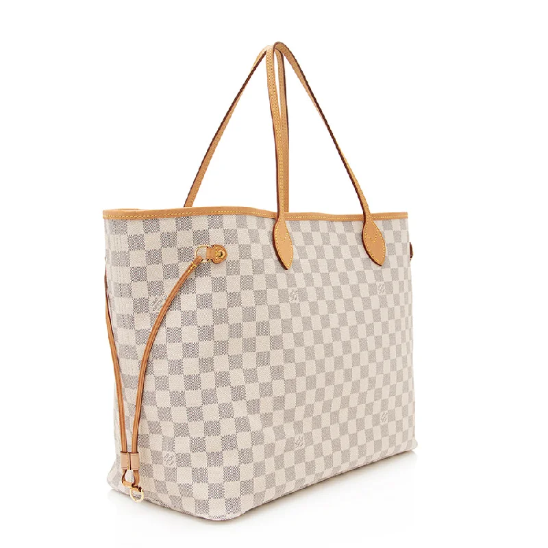 Louis Vuitton Damier Azur Neverfull GM Tote (19839)