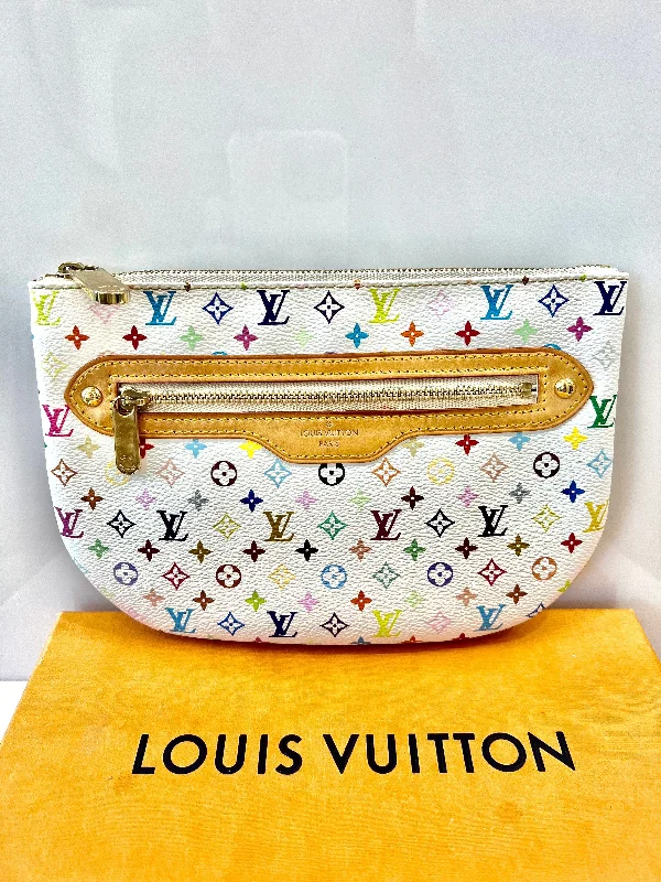 LOUIS VUITTON MULTICOLOR MONOGRAM POCHETTE PLATE GM