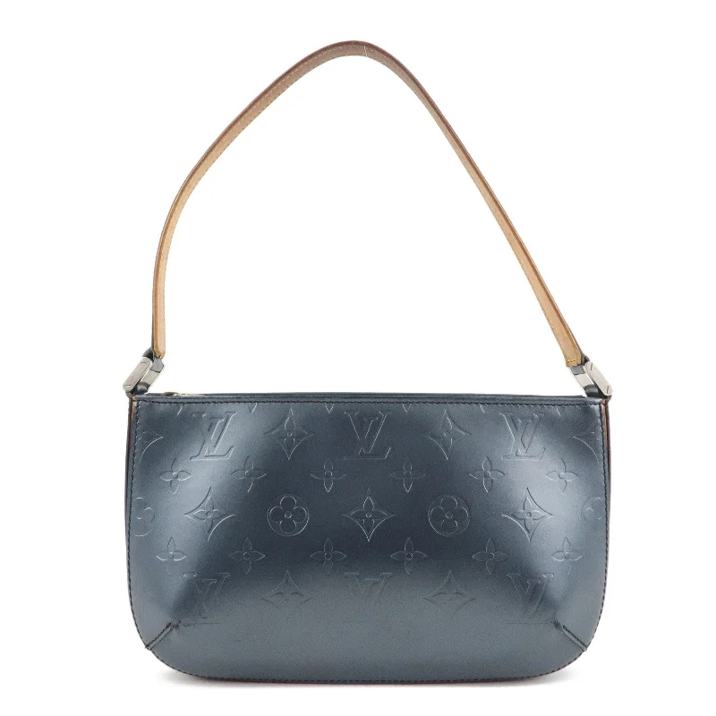 Louis Vuitton Monogram Matt Fowler Shoulder Bag Blue M55145