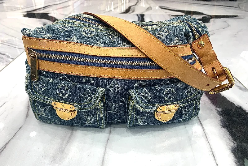 LOUIS VUITTON DENIM BAGGY PM