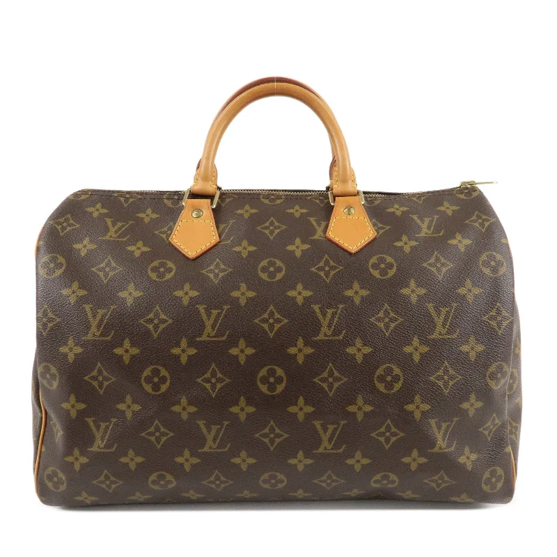 Louis Vuitton Monogram Speedy 35 Hand Bag Boston Bag M41524