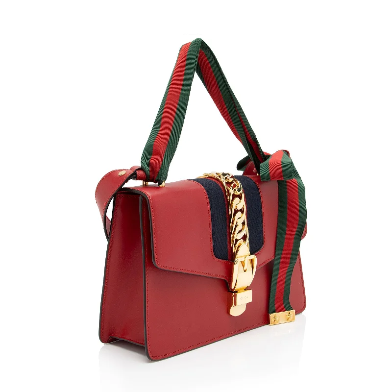 Gucci Calfskin Sylvie Small Shoulder Bag (pDYCA5)