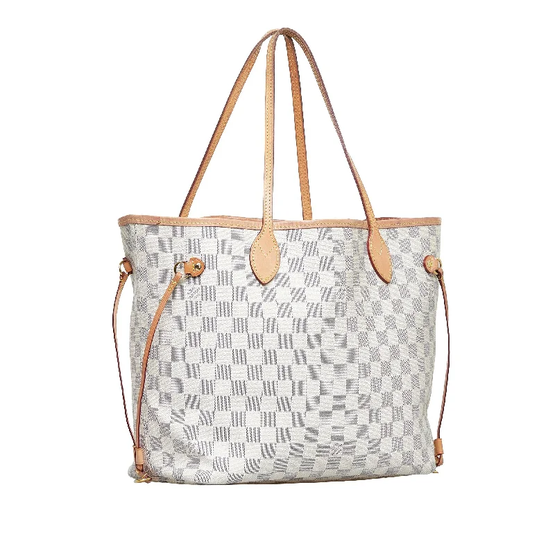 Louis Vuitton Damier Azur Neverfull MM (Kld8Wm)