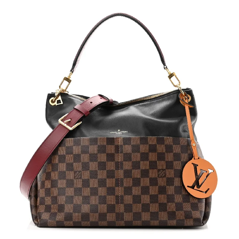 LOUIS VUITTON DAMIER EBENE MAIDA HOBO BAG NOIR