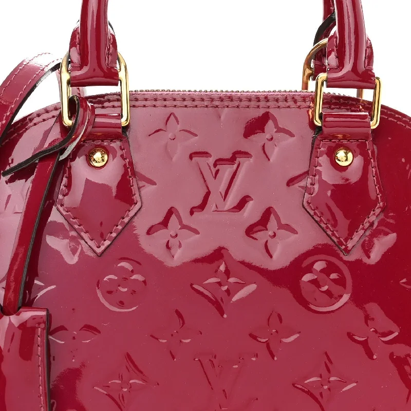 LOUIS VUITTON MONOGRAM VERNIS ALMA BB MAGENTA