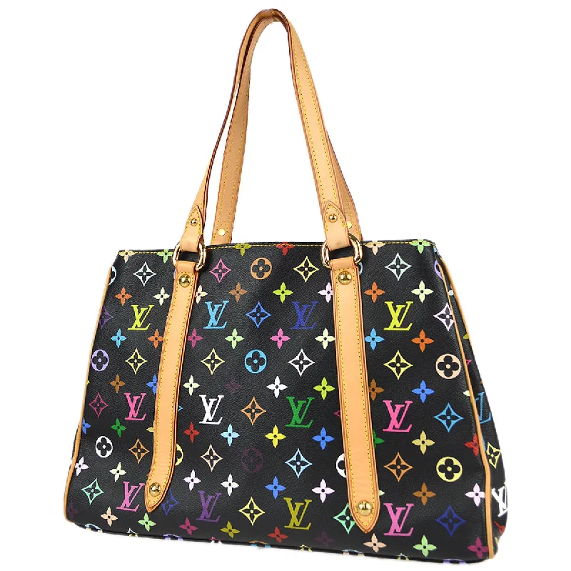 Louis Vuitton 2006 Black Monogram Multicolor Aurelia MM M40095