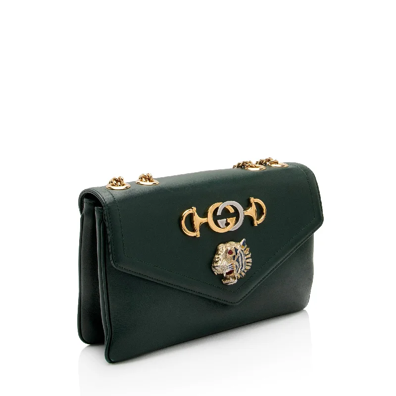 Gucci Calfskin Rajah Medium Shoulder Bag (FDKT5l)