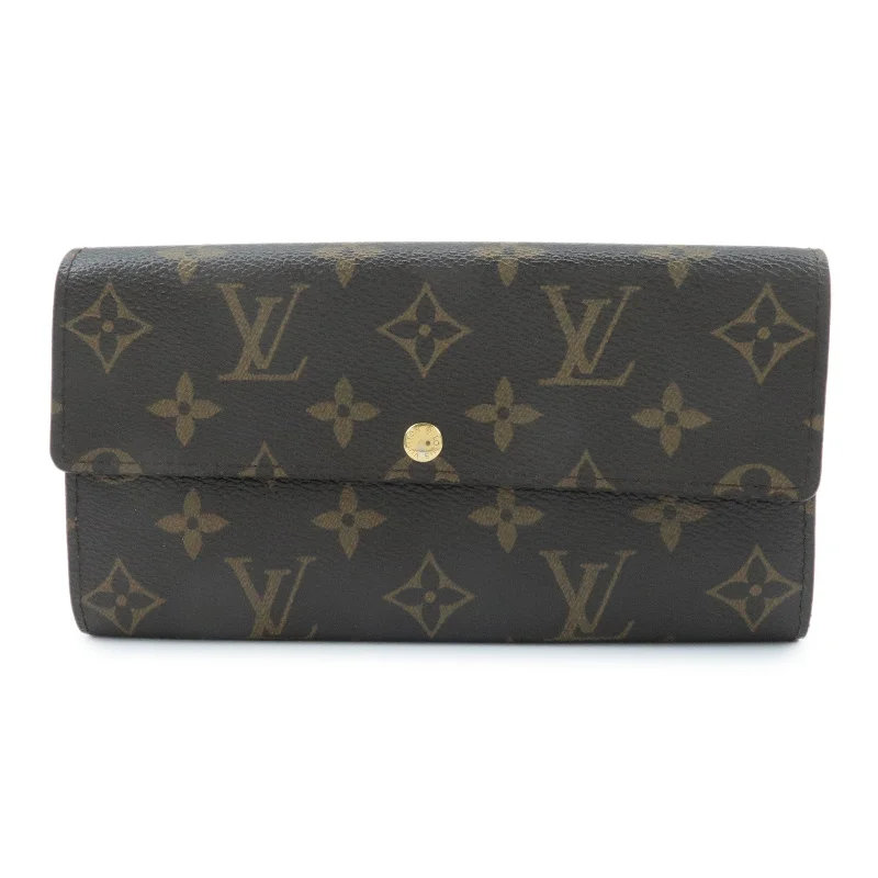 Louis Vuitton Monogram Portefeuille Sarah Long Wallet M61734