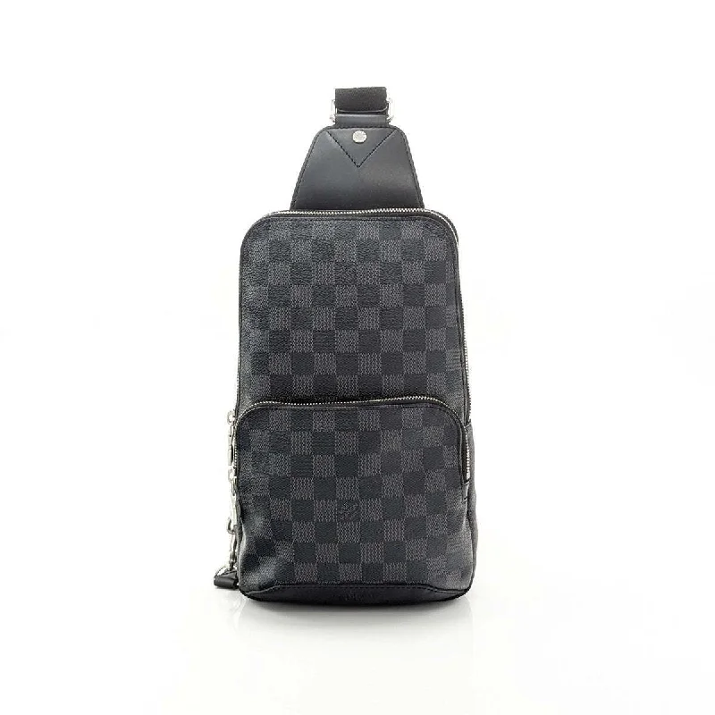 LOUIS VUITTON DAMIER GRAPHITE AVENUE SLING CROSSBODY BACKPACK