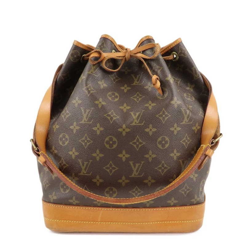 Louis Vuitton Monogram Noe Shoulder Bag Hand Bag Brown M42224