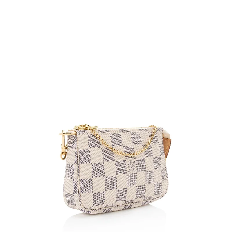 Louis Vuitton Damier Azur Mini Pochette Accessoires (25E6wg)