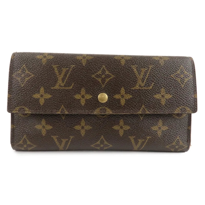 Louis Vuitton Monogram Porte Tresor International Wallet M61215