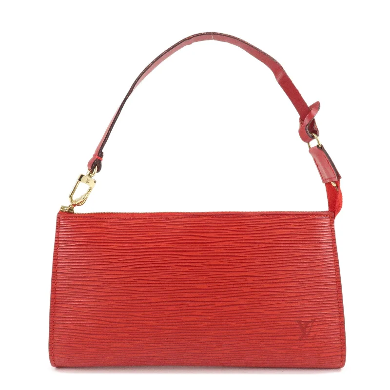 Louis Vuitton Epi Pochette Accessoires Pouch Castilian Red M52947