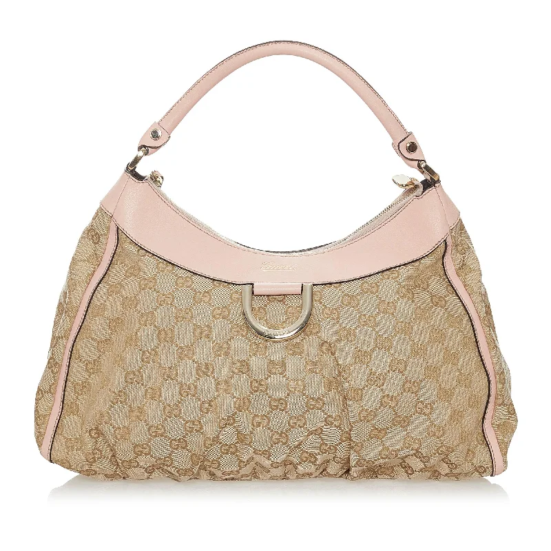 Gucci GG Canvas Abbey D-Ring Shoulder Bag