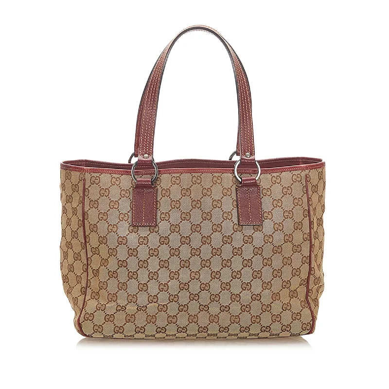 Gucci GG Canvas Tote Bag (SHG-17317)