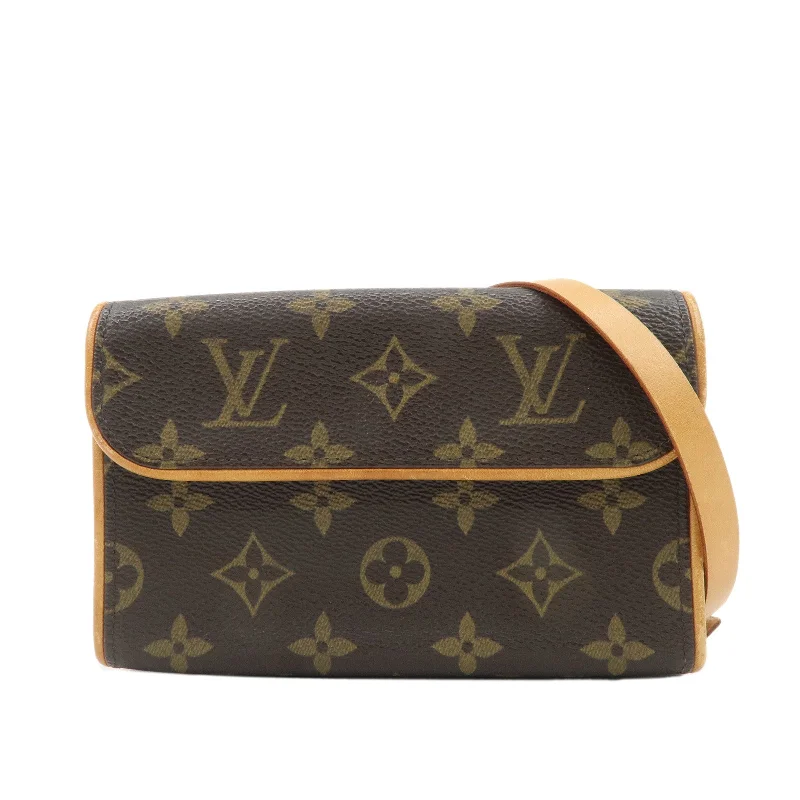 Louis Vuitton Monogram Pochette Florentine Waist Bag Belt S M51855