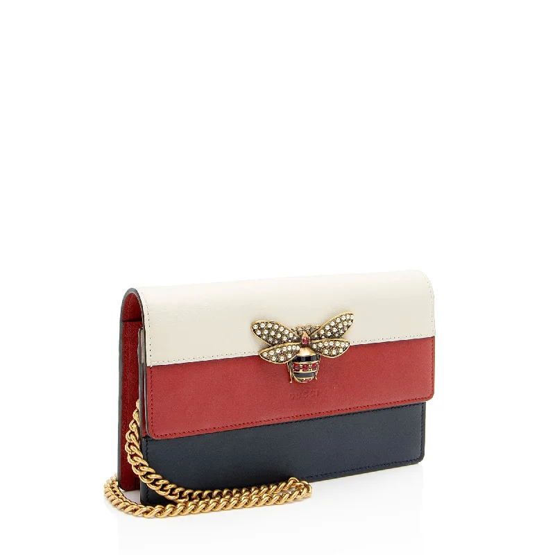 Gucci Calfskin Queen Margaret Wallet on Chain (9Q7LIA)