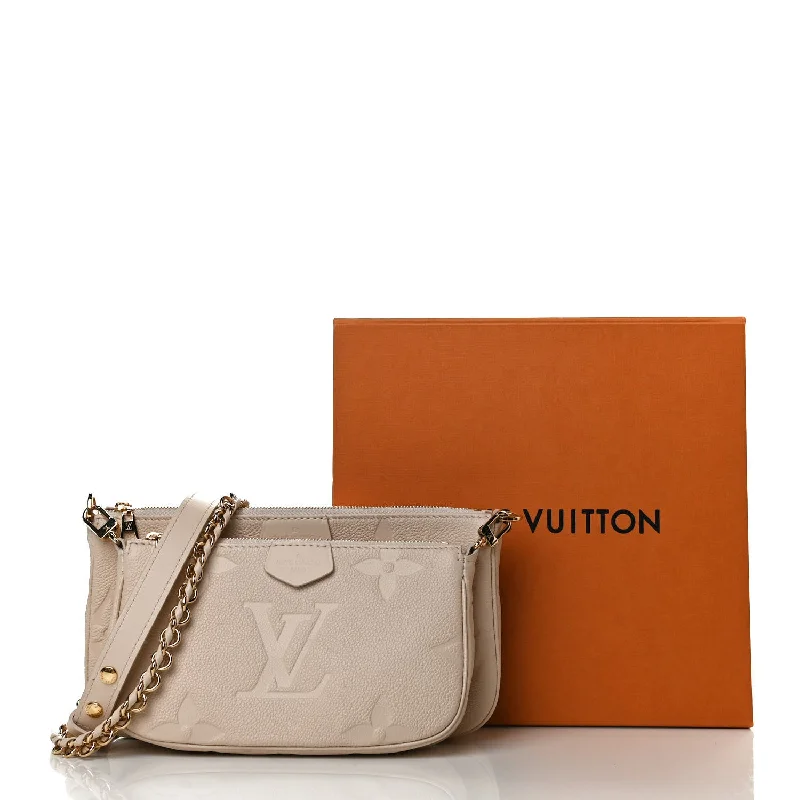 LOUIS VUITTON EMPREINTE GIANT MONOGRAM MULTI POCHETTE