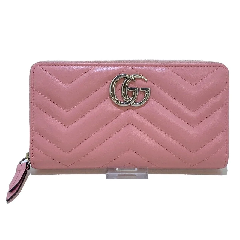 Gucci Gg Marmont Pink Leather -