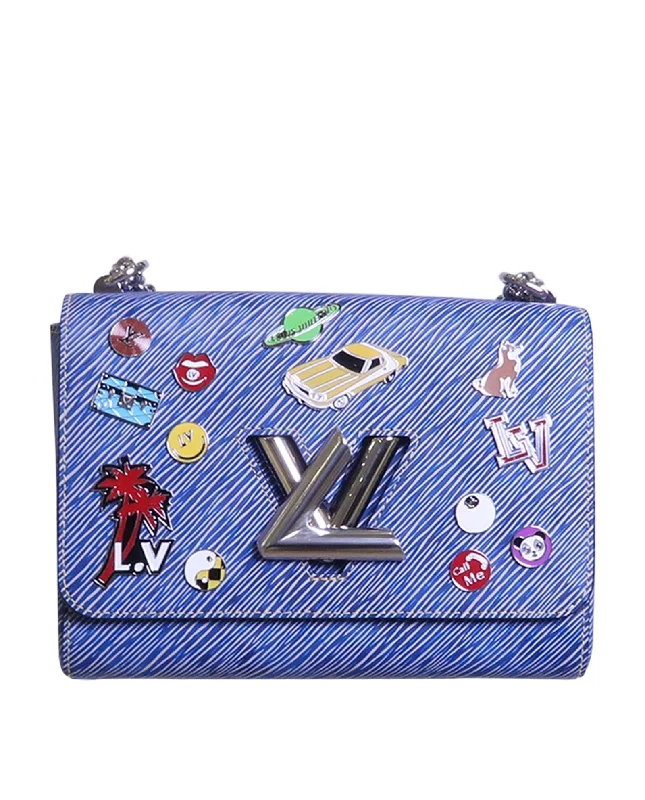 LOUIS VUITTON EPI LEATHER TWIST PINS EMBELLISHED LIMITED EDITION CROSSBODY BAG