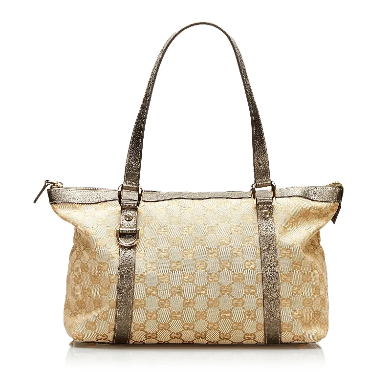 Gucci GG Canvas Abbey-D Ring Shoulder Bag