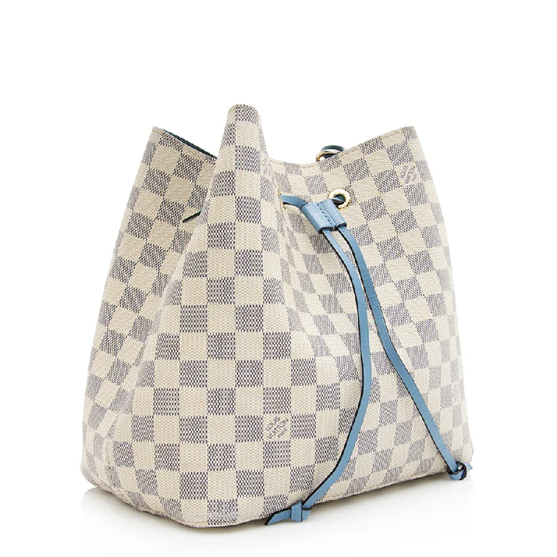 Louis Vuitton Damier Azur Neonoe Shoulder Bag (20481)