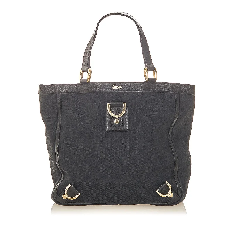 Gucci GG Canvas Abbey D-Ring Tote Bag (SHG-19978)