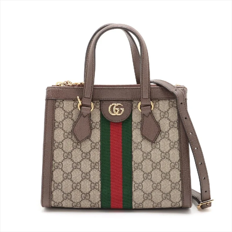 Gucci Gg Supreme Ophidia Pvc & Leather 2