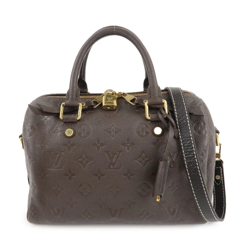 Louis Vuitton Monogram Empreinte Speedy Bandouliere 25 M40761