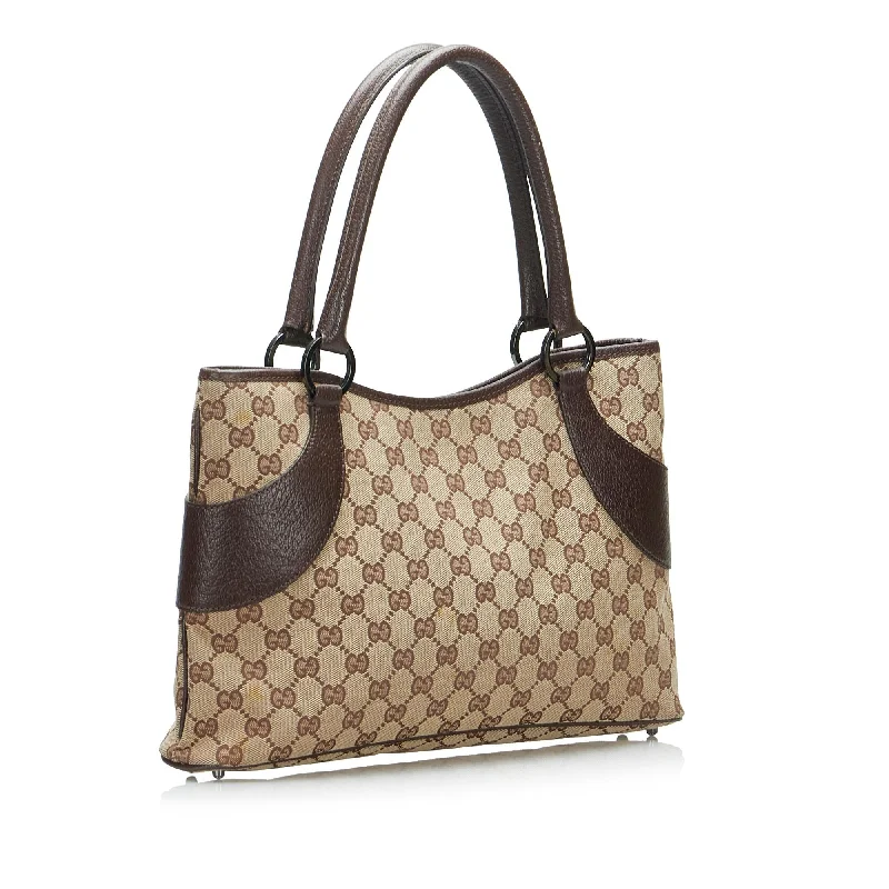 Gucci GG Canvas Tote (SHG-v3pAeS)