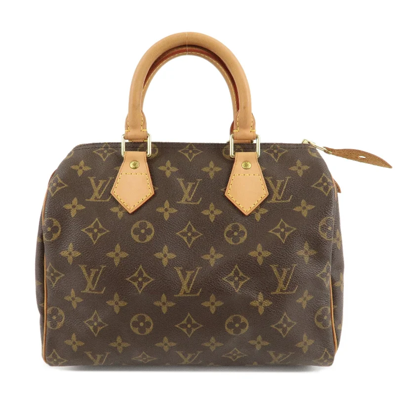 Louis Vuitton Monogram Speedy 25 Hand Bag Boston Bag M41528