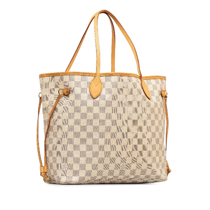 Louis Vuitton Damier Azur Neverfull MM (MhZ7kA)