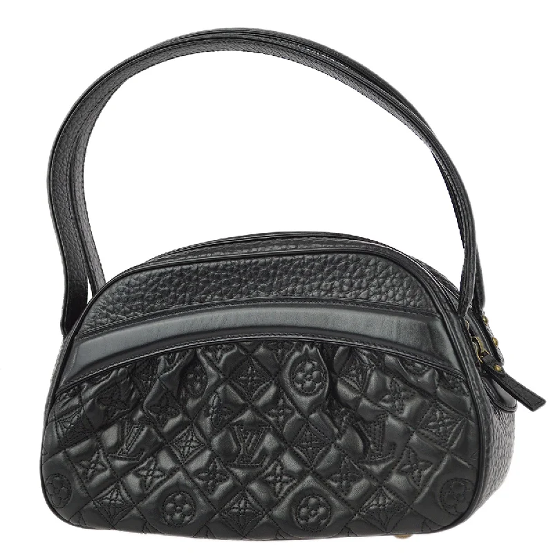 Louis Vuitton 2005 Black Monogram Vienna Clara Handbag M95105