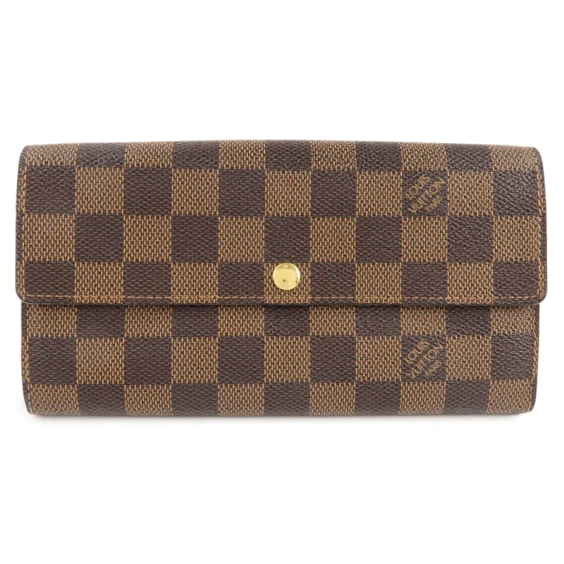 Louis Vuitton Damier Porte Monnaie Credit Long Wallet N61725