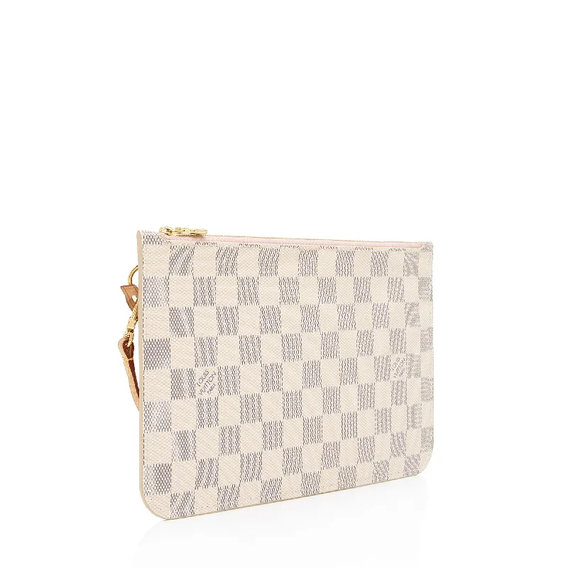 Louis Vuitton Damier Azur Neverfull GM Pochette (pkmLOz)