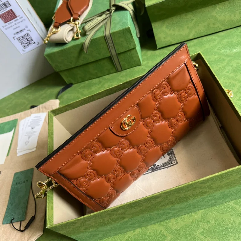 Gucci GG  Matelasse Leather Shoulder Bag