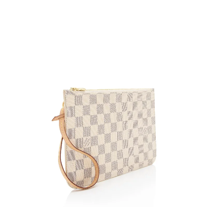 Louis Vuitton Damier Azur Neverfull GM Pochette (ToEa6z)