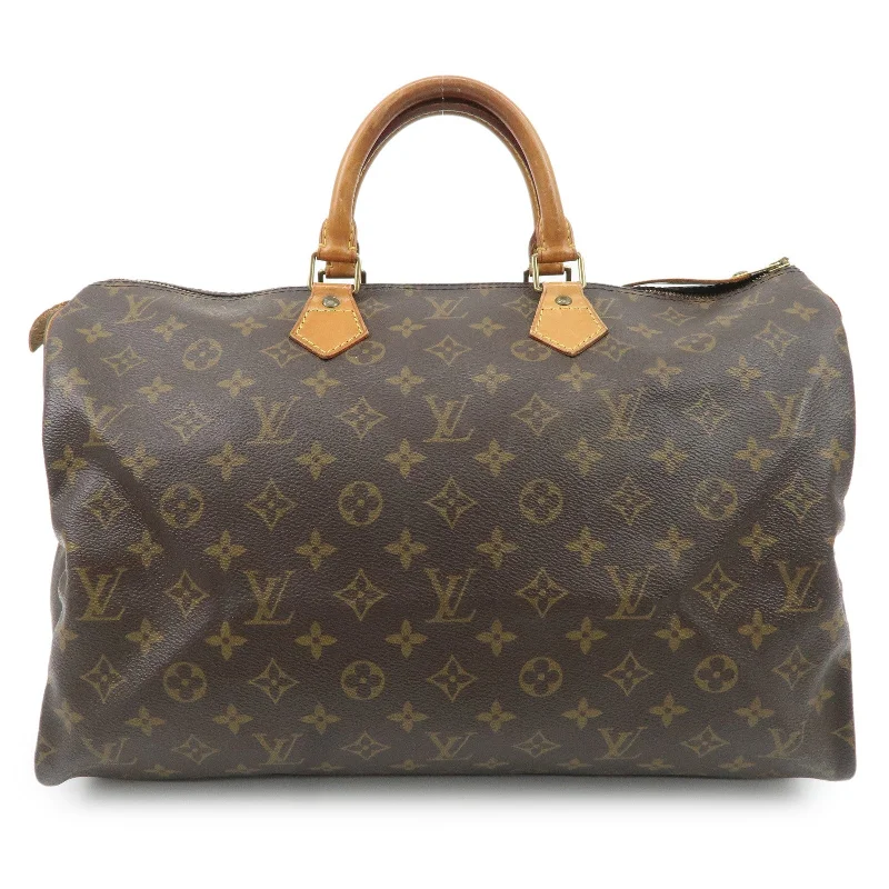 Louis Vuitton Monogram Speedy 40 Hand Bag Boston Bag M41522