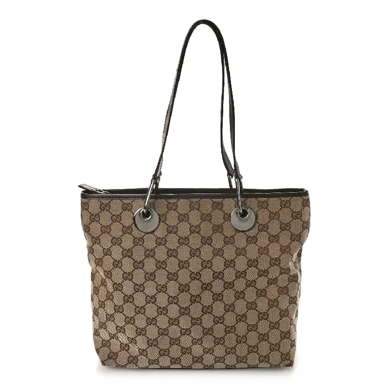 Gucci Eclipse Tote Brown