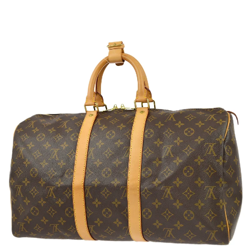 Louis Vuitton 2004 Monogram Keepall 45 Travel Duffle Handbag M41428