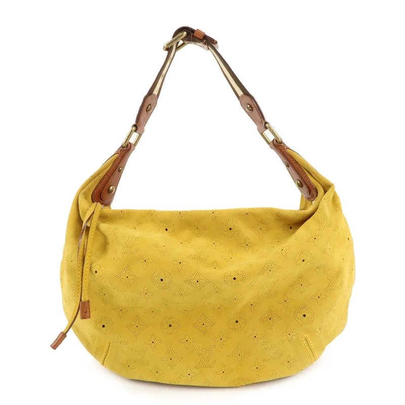 Louis Vuitton Monogram Mahina Onata GM Shoulder Bag Yellow M95118