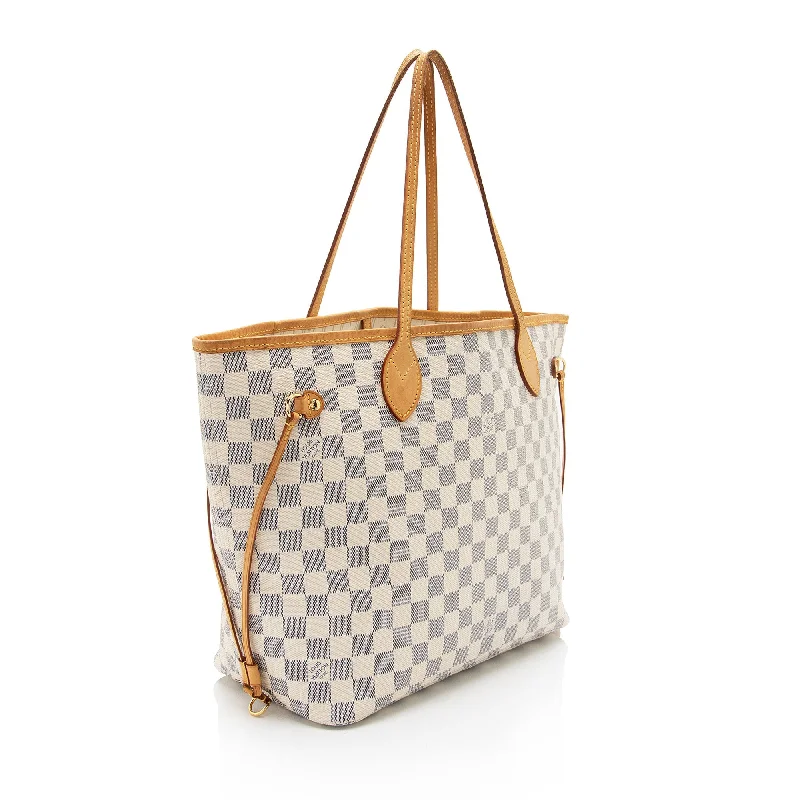 Louis Vuitton Damier Azur Neverfull MM Tote (68otbi)