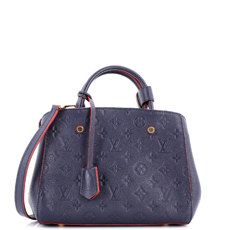 Montaigne Handbag Monogram Empreinte Leather BB