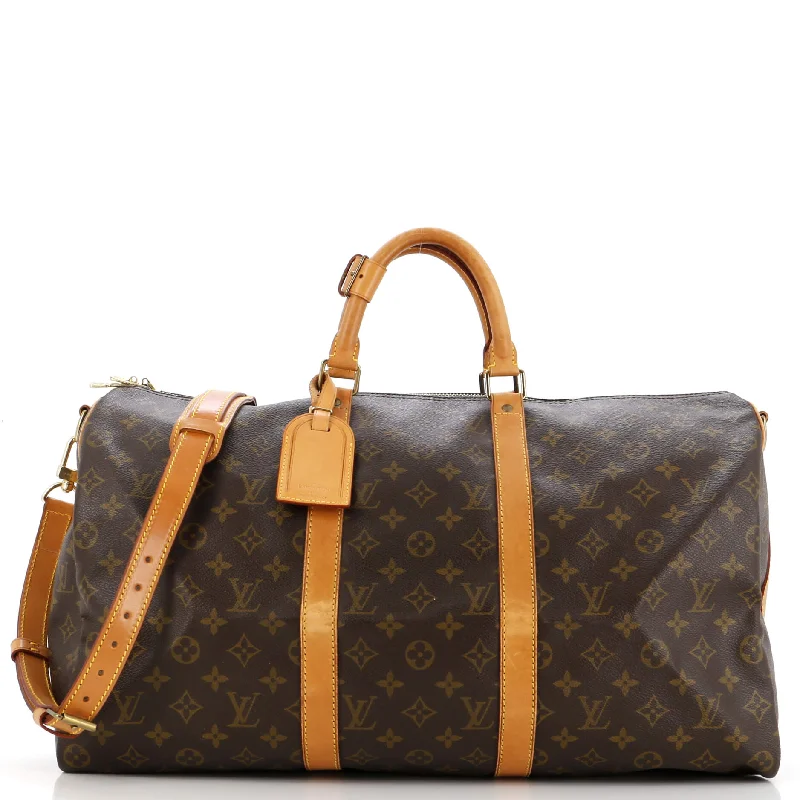 Keepall Bandouliere Bag Monogram Canvas 50