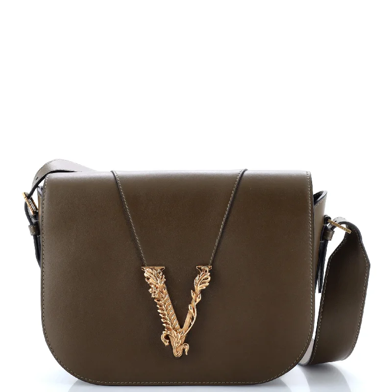 Virtus Full Flap Bag Leather Medium