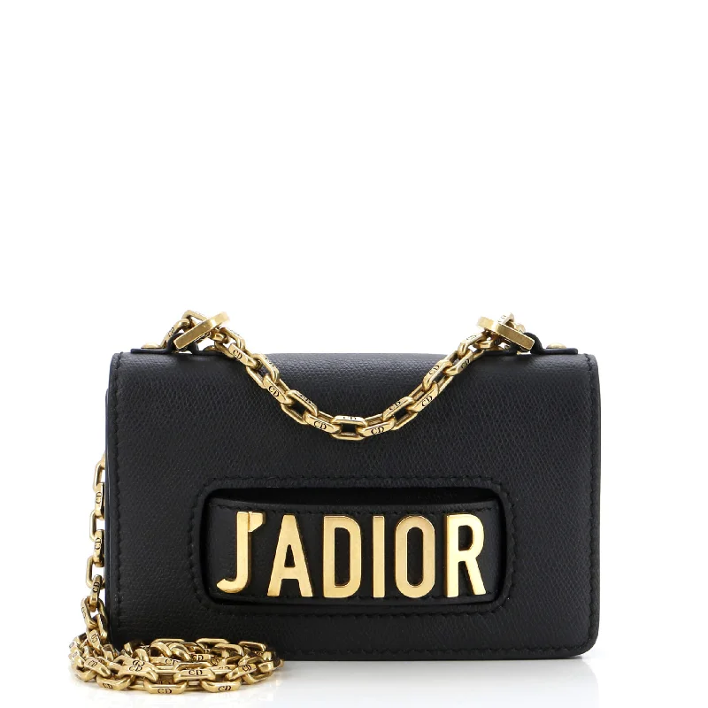 J'Adior Flap Bag Leather Mini