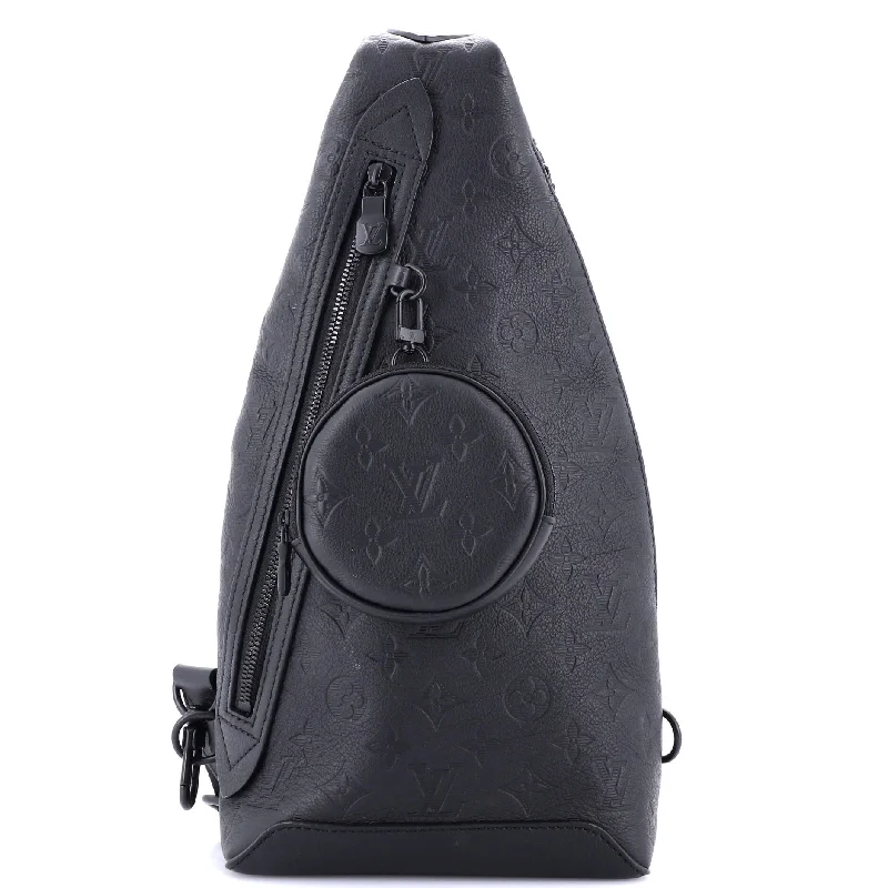 Duo Sling Bag Monogram Shadow Leather